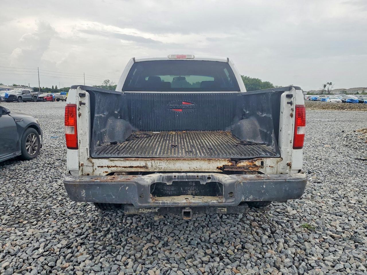 2008 Ford F150 Supercrew White vin: 1FTRW12W08FA43520
