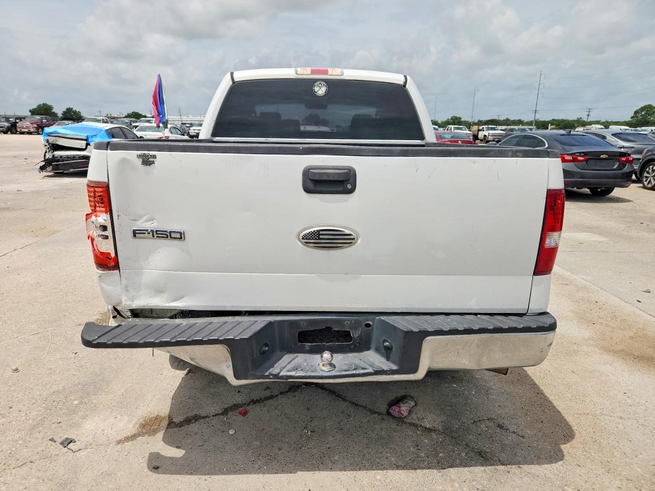2008 Ford F150 Supercrew White vin: 1FTRW12W08FB41088