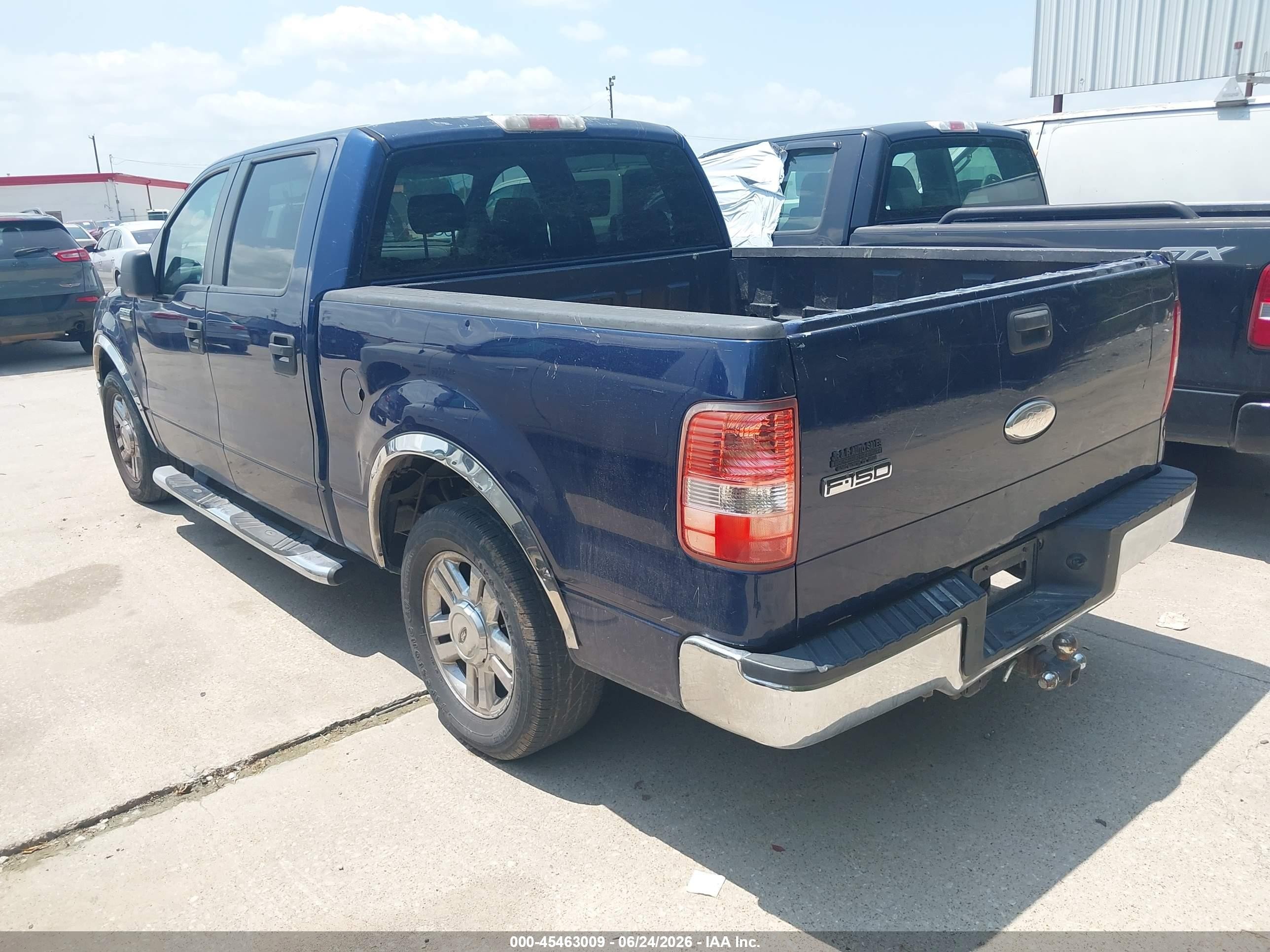 2008 Ford F-150 60th Anniversary/fx2/xl/xlt Blue vin: 1FTRW12W08KB54835