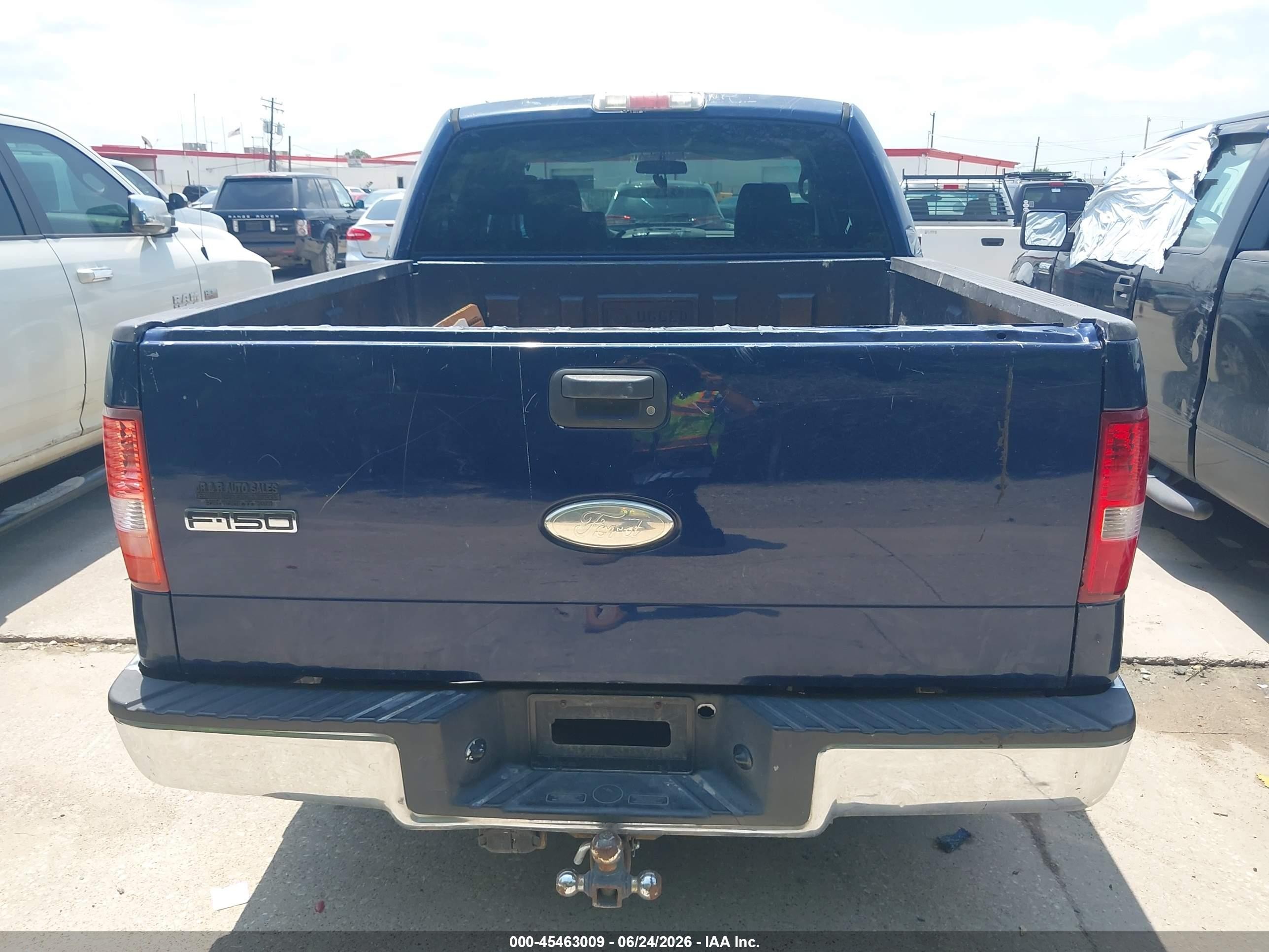 2008 Ford F-150 60th Anniversary/fx2/xl/xlt Blue vin: 1FTRW12W08KB54835