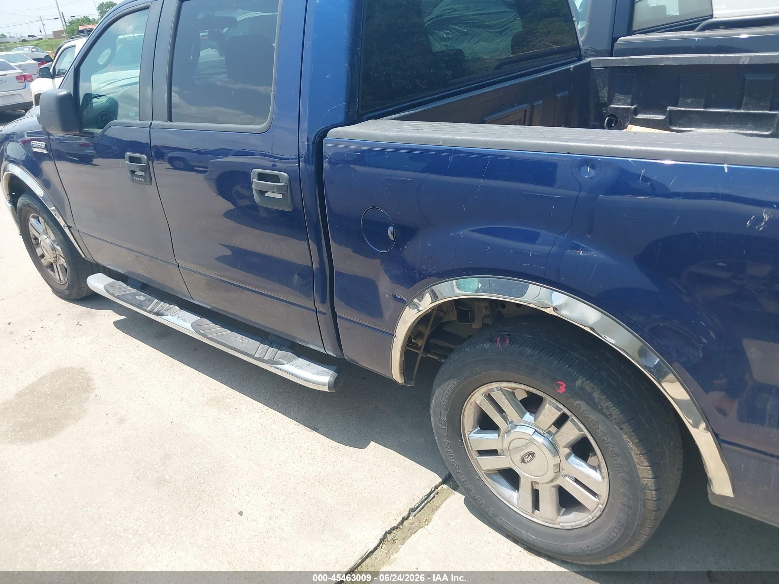 2008 Ford F-150 60th Anniversary/fx2/xl/xlt Blue vin: 1FTRW12W08KB54835