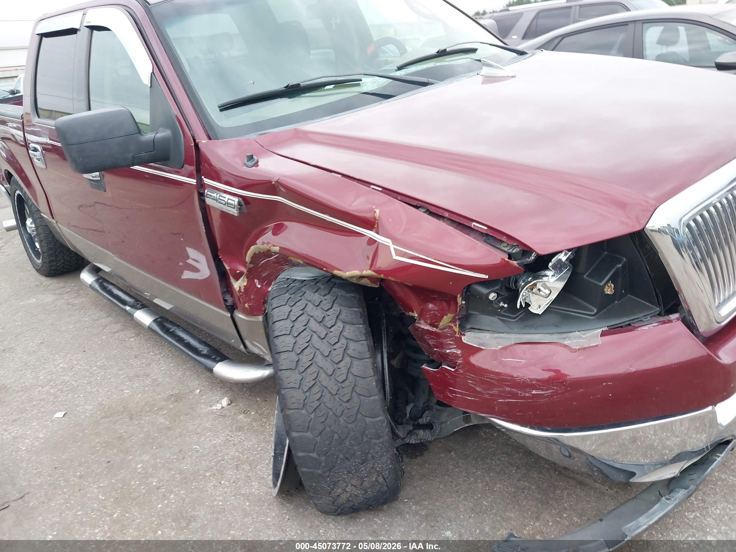 2004 Ford F-150 Xlt Red vin: 1FTRW12W14KB55177