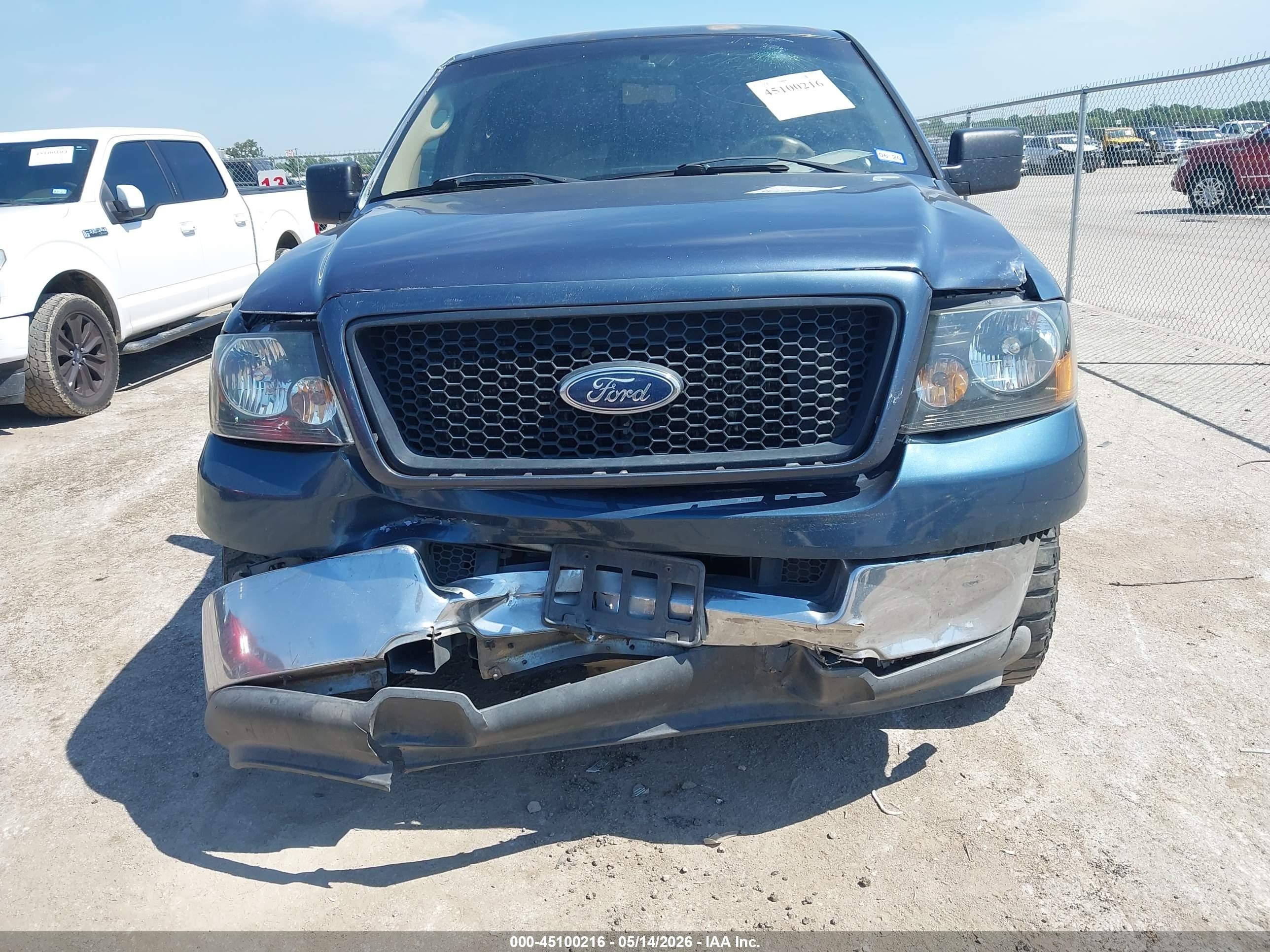 2004 Ford F-150 Xlt Blue vin: 1FTRW12W14KC48264