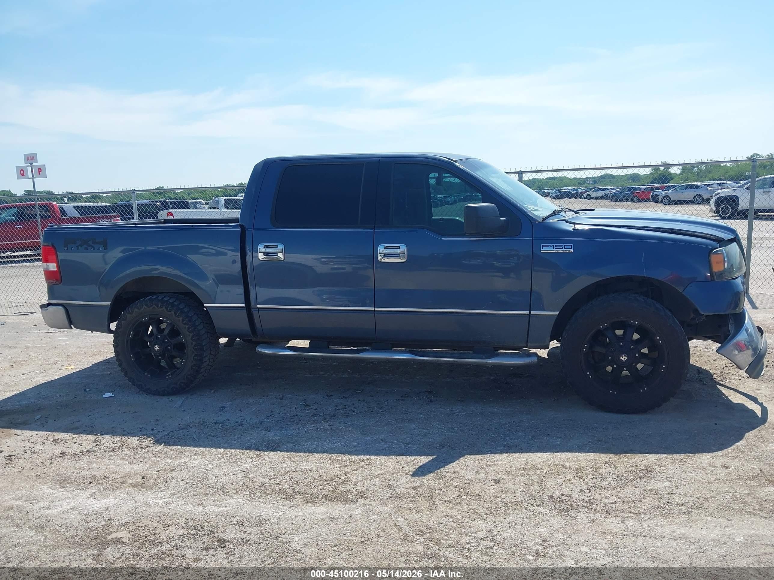 2004 Ford F-150 Xlt Blue vin: 1FTRW12W14KC48264