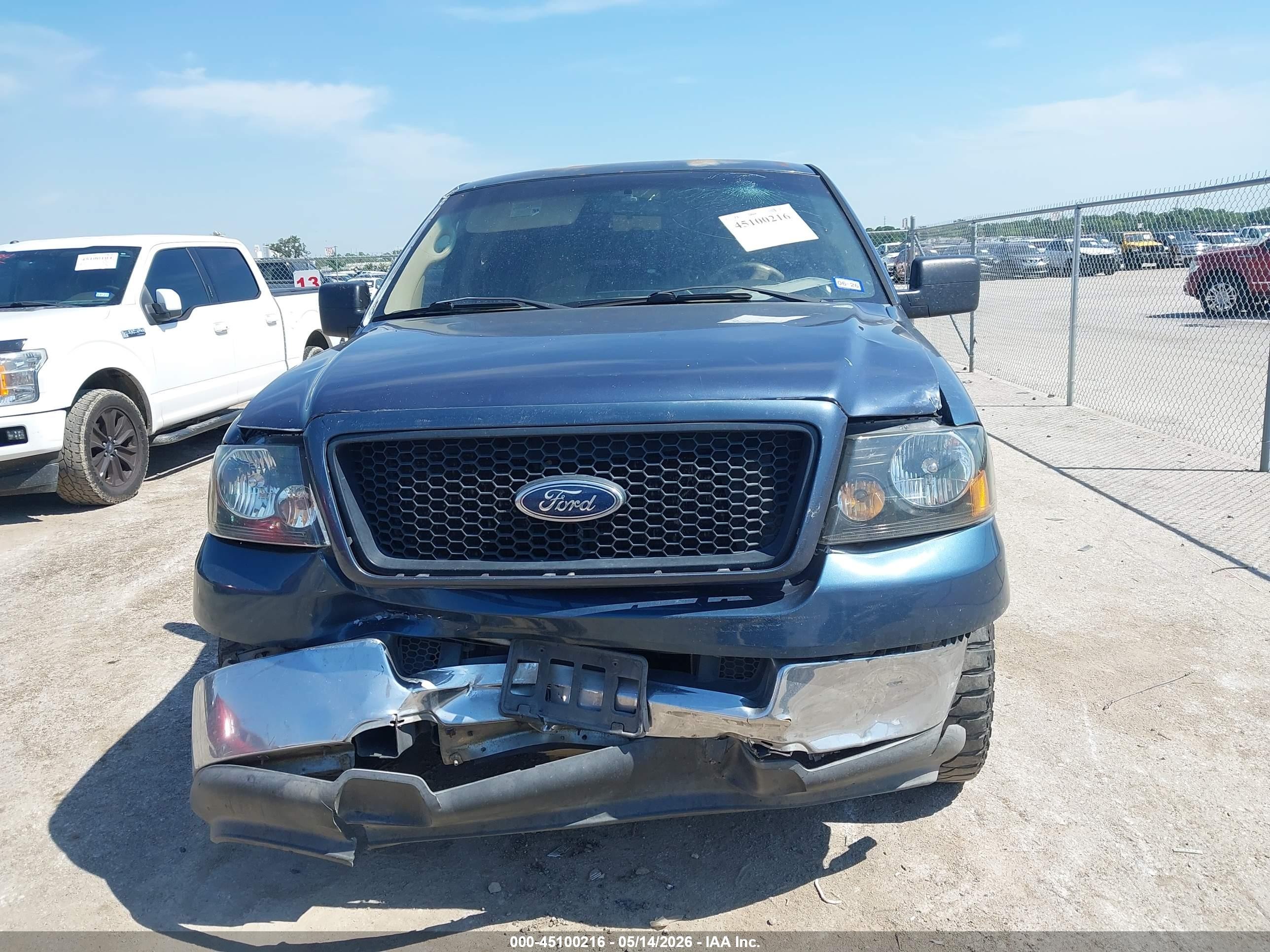 2004 Ford F-150 Xlt Blue vin: 1FTRW12W14KC48264