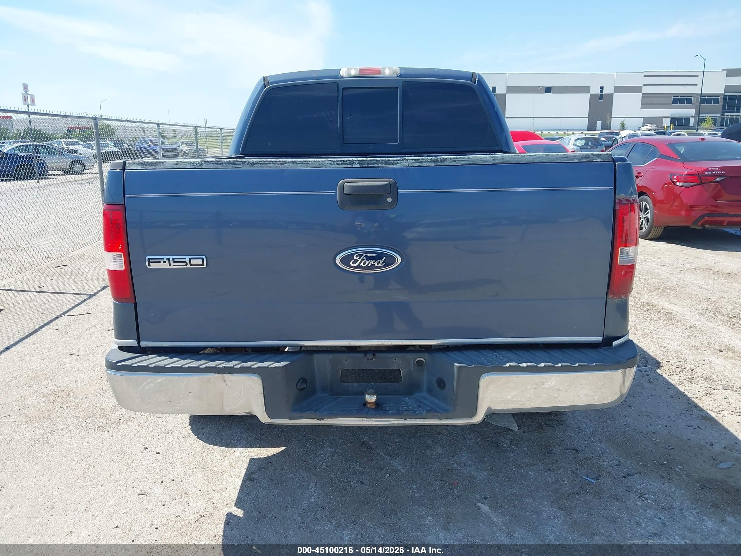 2004 Ford F-150 Xlt Blue vin: 1FTRW12W14KC48264