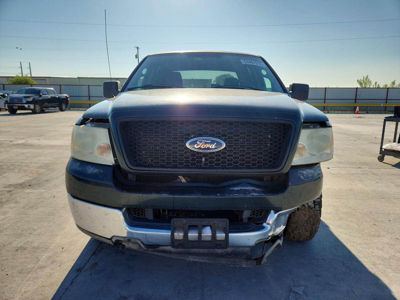 2005 Ford F150 Supercrew Зеленый vin: 1FTRW12W15FA22784
