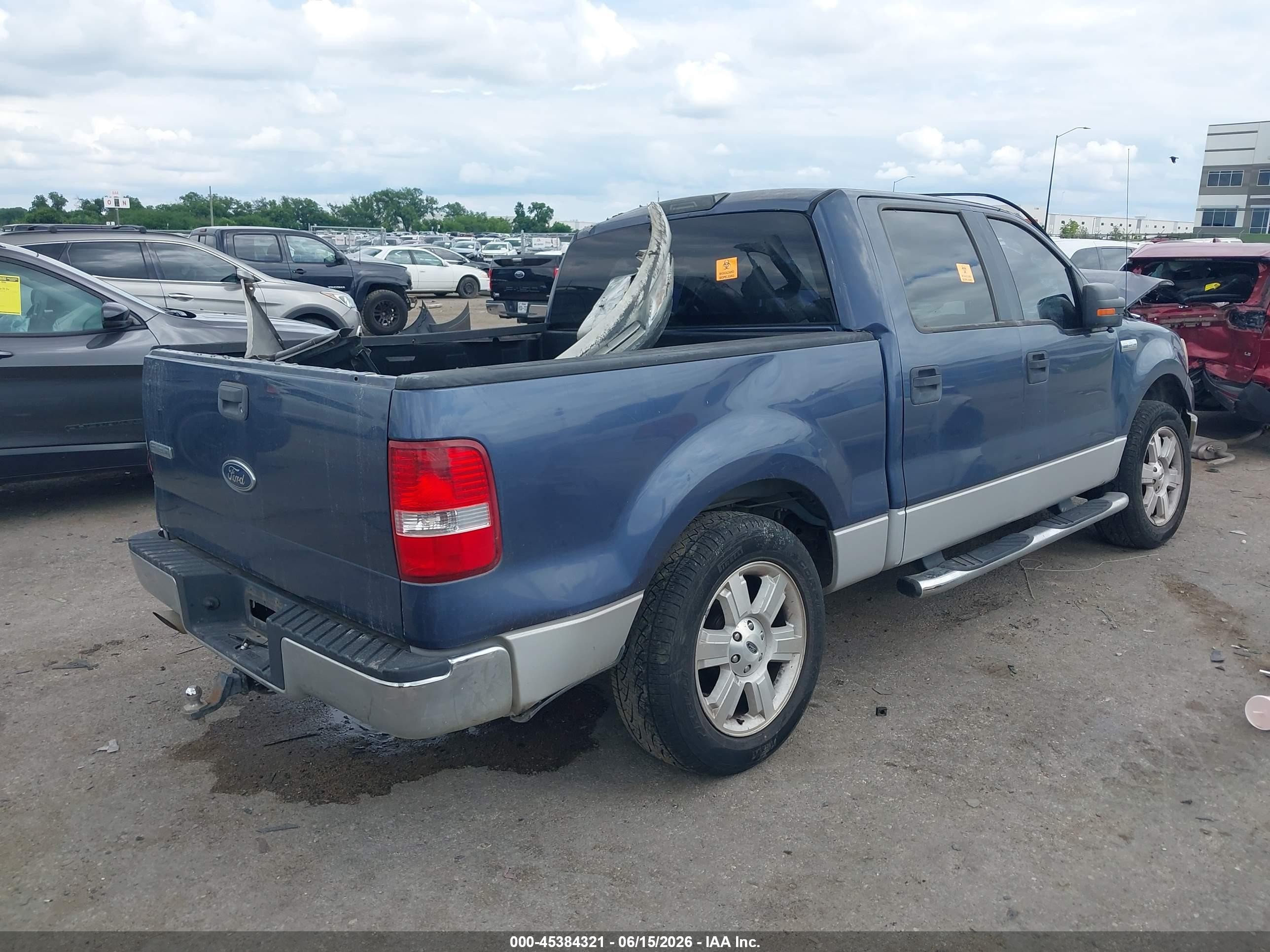 2005 Ford F-150 Xlt Синий vin: 1FTRW12W15KF05635