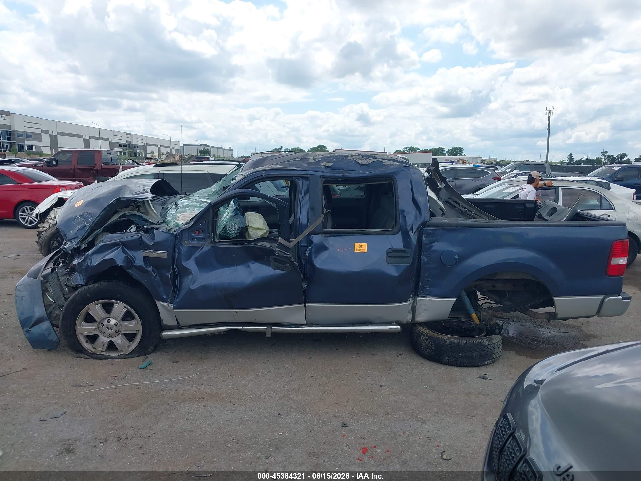 2005 Ford F-150 Xlt Синий vin: 1FTRW12W15KF05635