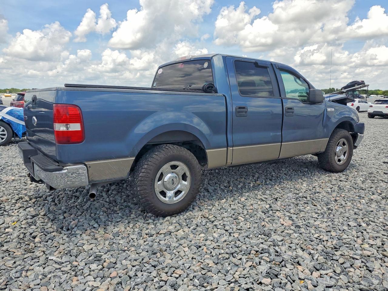 2006 Ford F150 Supercrew Синий vin: 1FTRW12W16FA33091