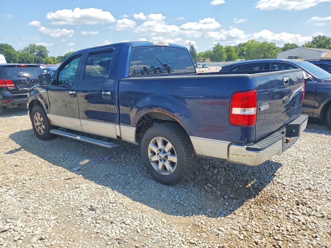 2006 Ford F150 Supercrew Blue vin: 1FTRW12W16FA72151