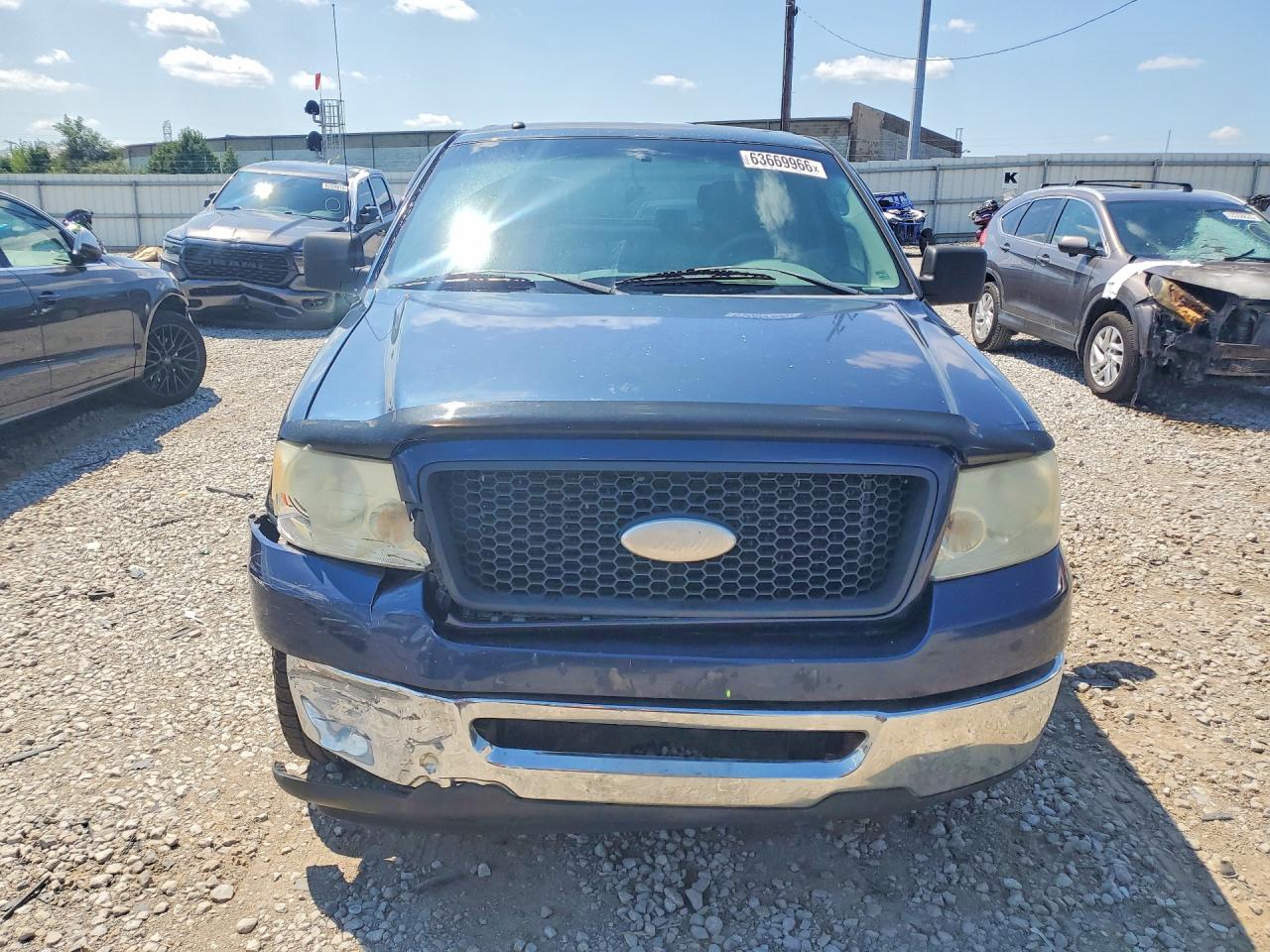 2006 Ford F150 Supercrew Blue vin: 1FTRW12W16FA72151