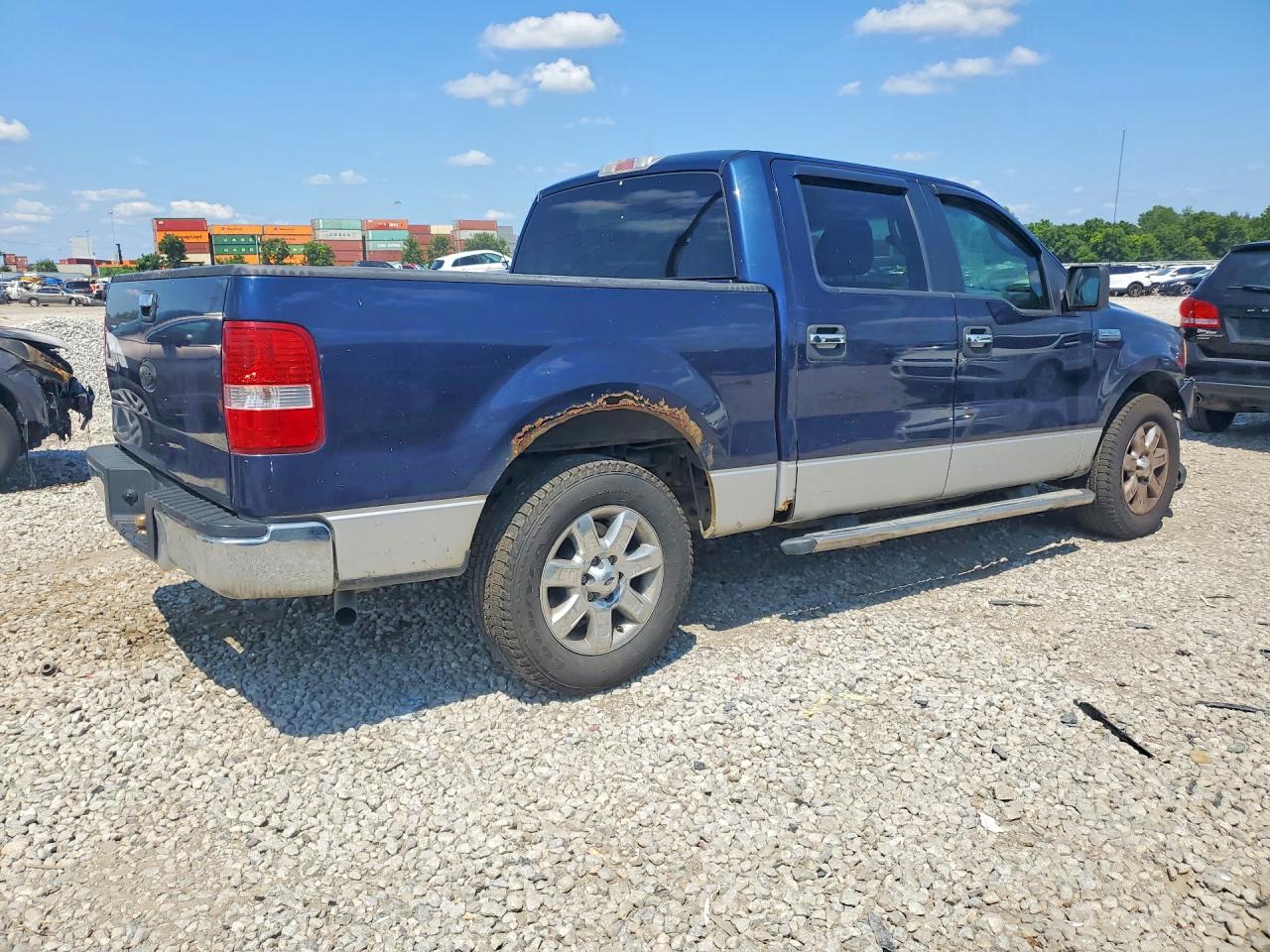 2006 Ford F150 Supercrew Blue vin: 1FTRW12W16FA72151