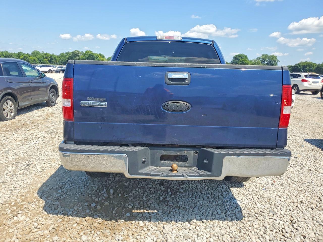 2006 Ford F150 Supercrew Blue vin: 1FTRW12W16FA72151
