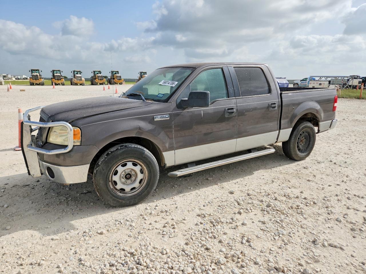 2006 Ford F150 Supercrew Gray vin: 1FTRW12W16KB44456