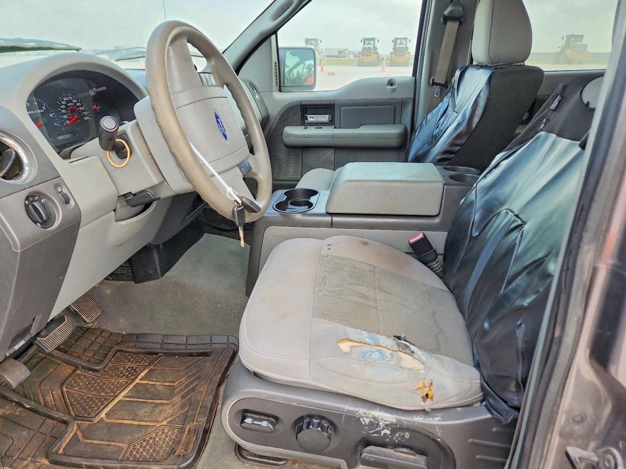 2006 Ford F150 Supercrew Gray vin: 1FTRW12W16KB44456