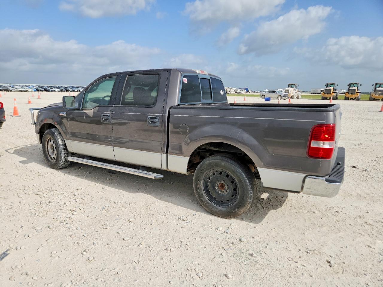 2006 Ford F150 Supercrew Gray vin: 1FTRW12W16KB44456