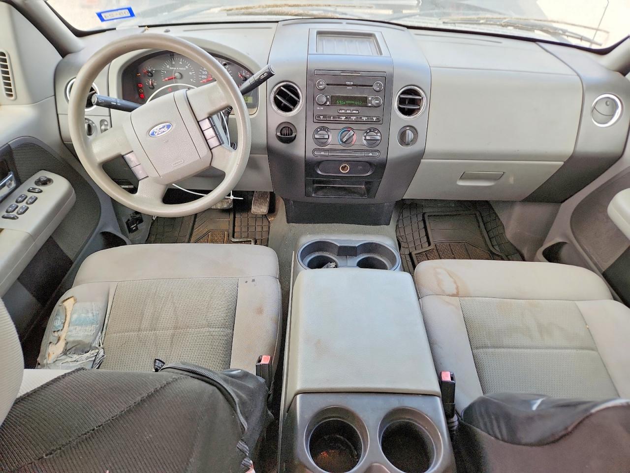 2006 Ford F150 Supercrew Gray vin: 1FTRW12W16KB44456