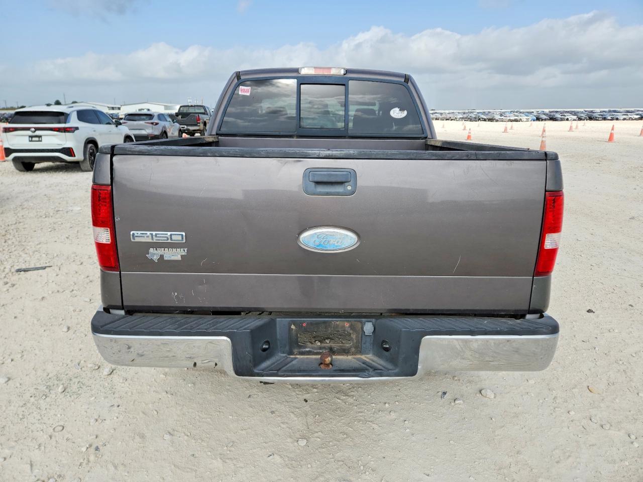 2006 Ford F150 Supercrew Gray vin: 1FTRW12W16KB44456