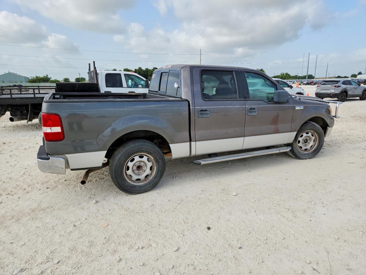 2006 Ford F150 Supercrew Gray vin: 1FTRW12W16KB44456