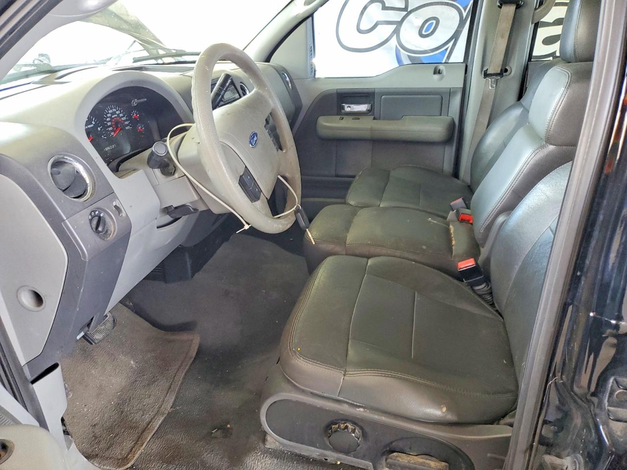 2007 Ford F150 Supercrew Black vin: 1FTRW12W17FB82540