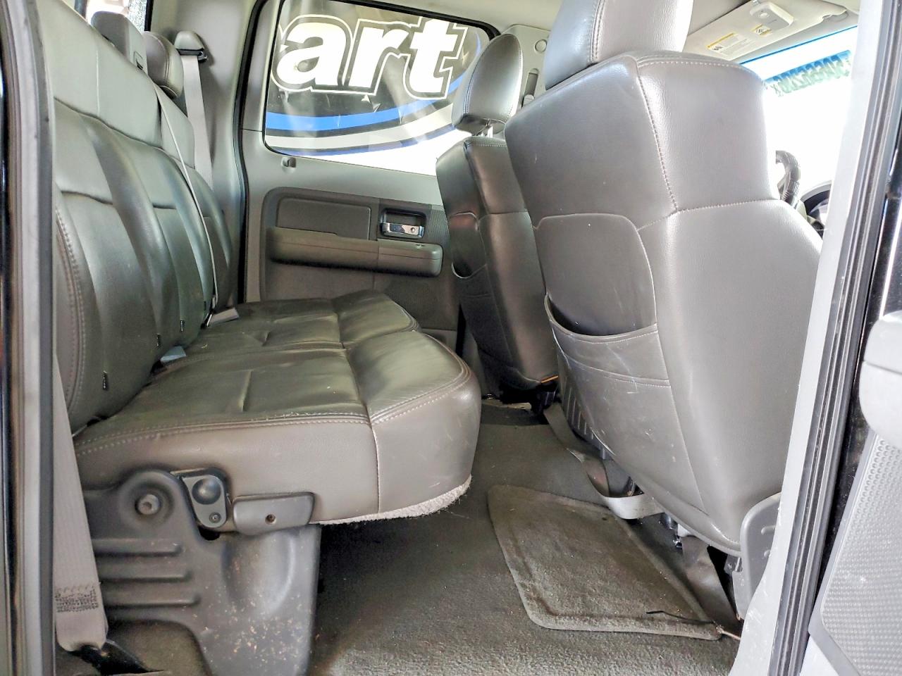 2007 Ford F150 Supercrew Black vin: 1FTRW12W17FB82540