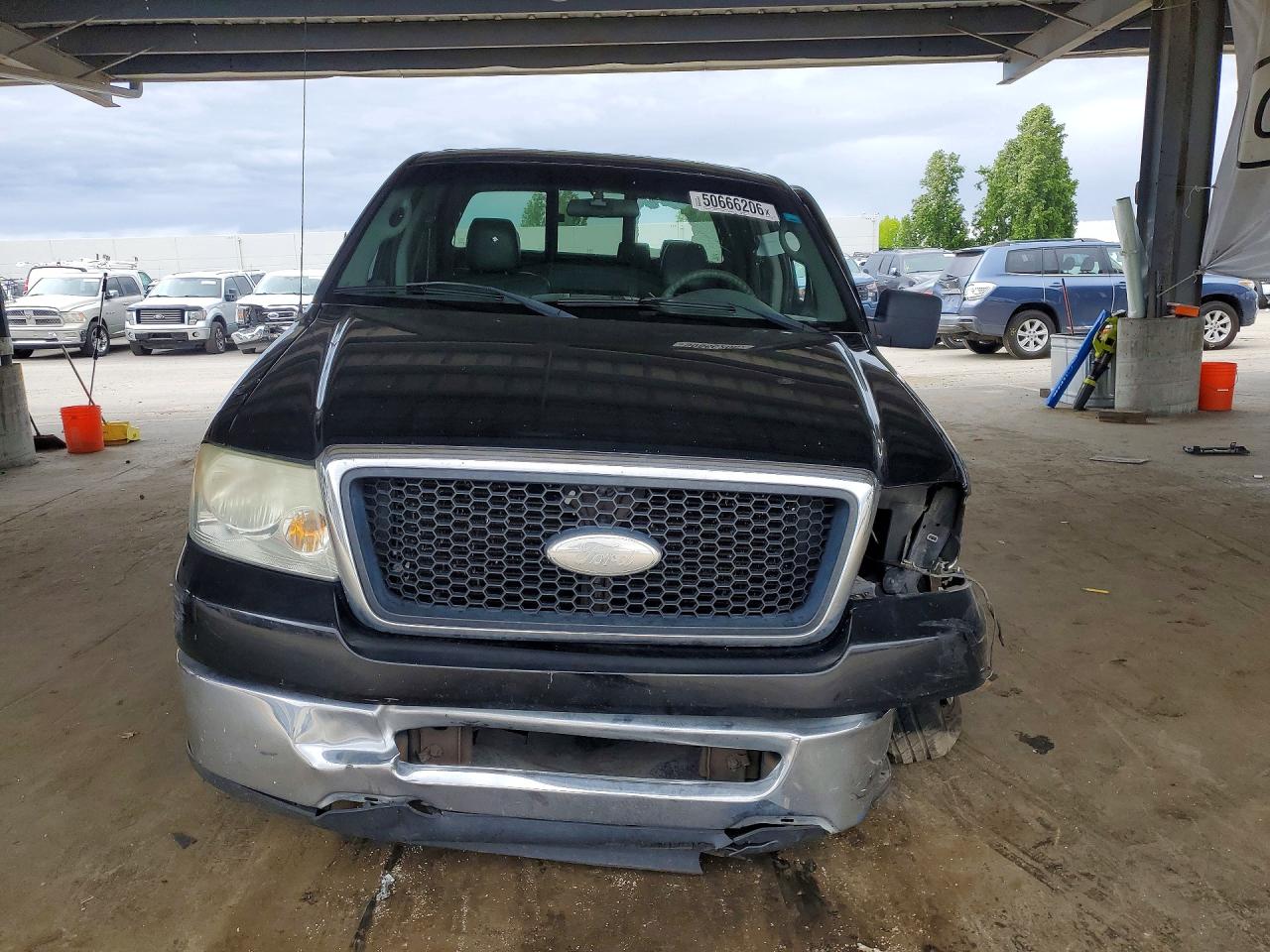2007 Ford F150 Supercrew Black vin: 1FTRW12W17FB82540