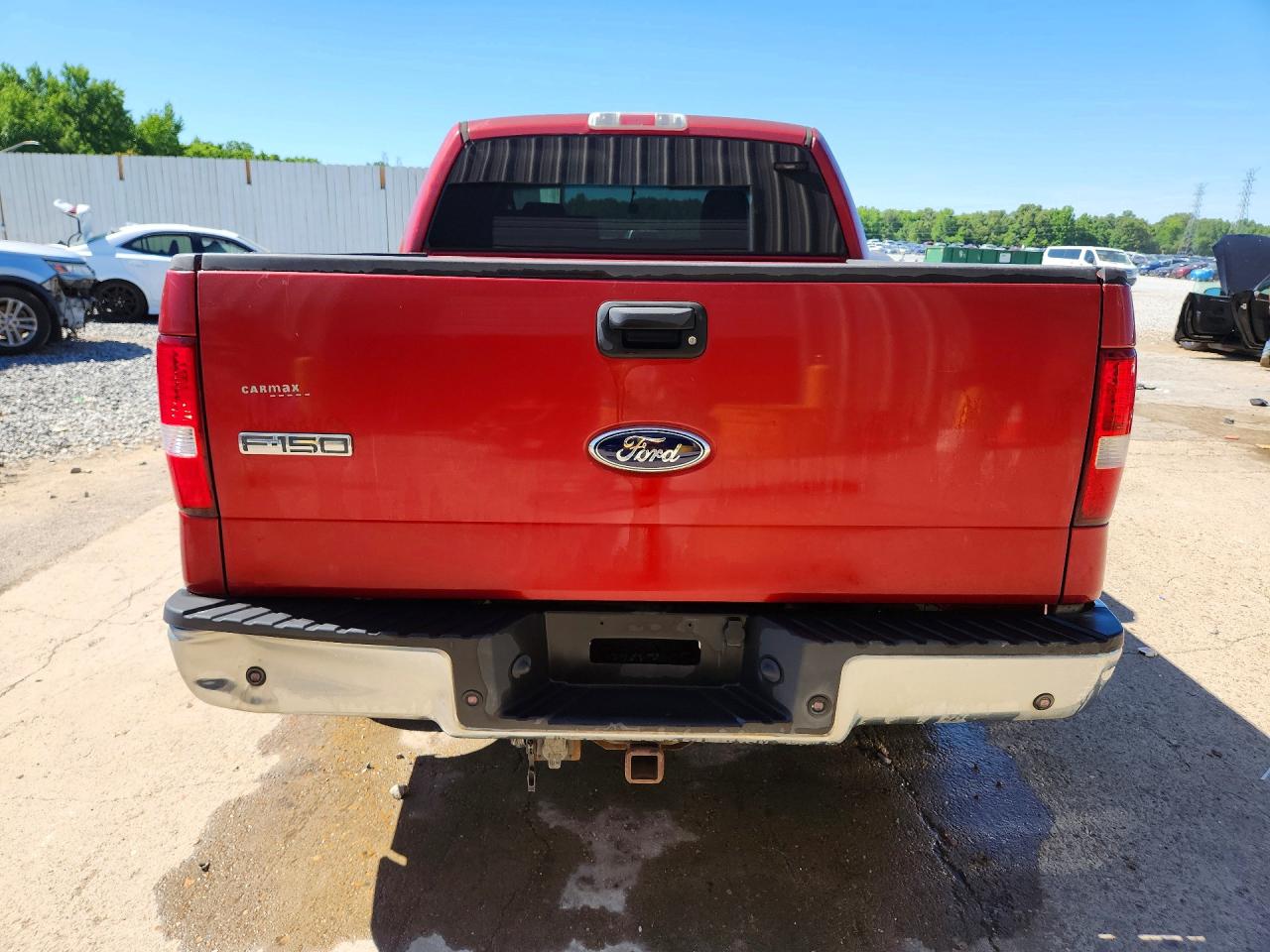 2007 Ford F150 Supercrew Burgundy vin: 1FTRW12W17KC64341