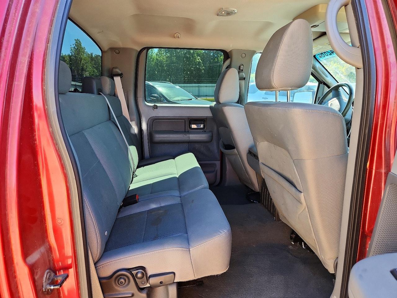 2007 Ford F150 Supercrew Burgundy vin: 1FTRW12W17KC64341