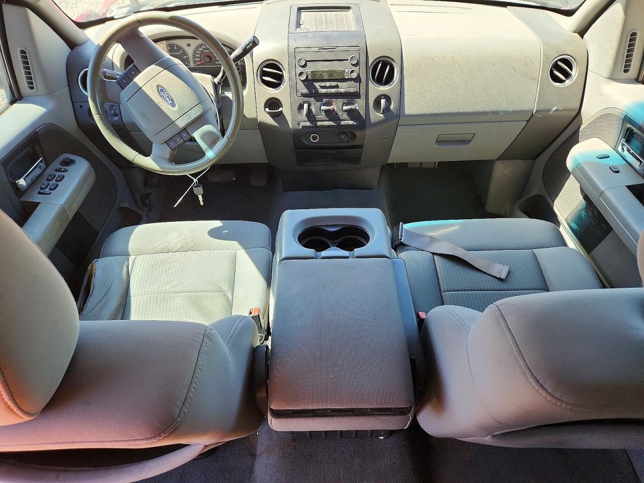 2007 Ford F150 Supercrew Burgundy vin: 1FTRW12W17KC64341