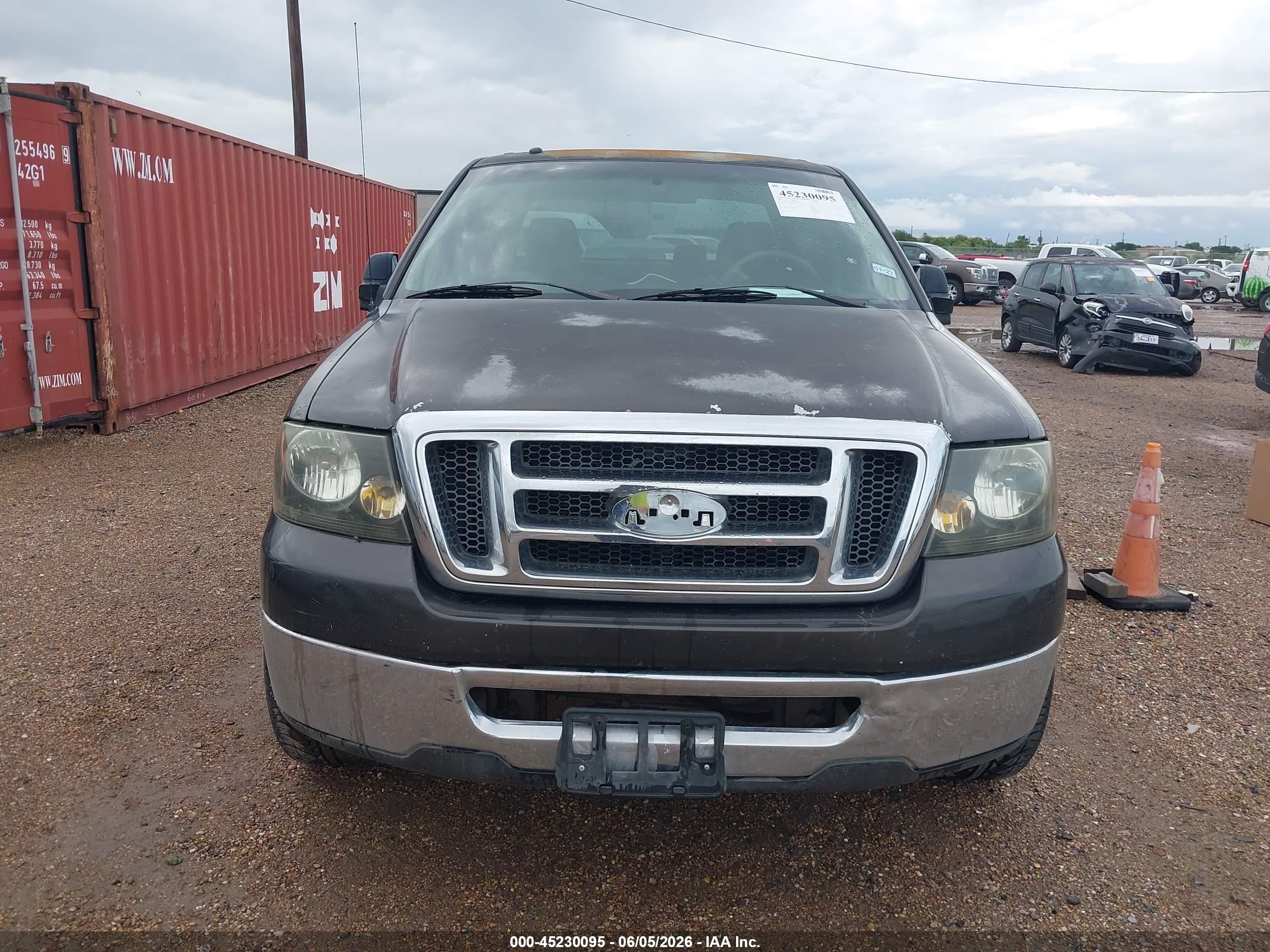 2007 Ford F-150 Xlt Black vin: 1FTRW12W17KC70401