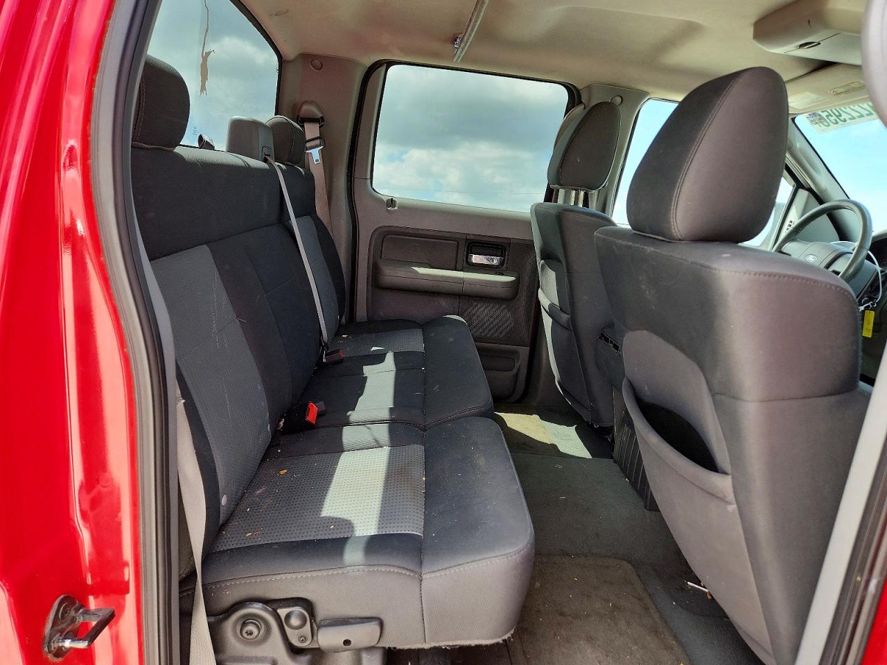 2008 Ford F150 Supercrew Red vin: 1FTRW12W18FB28625