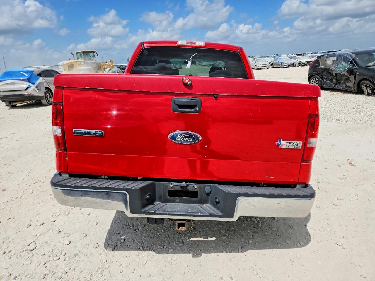 2008 Ford F150 Supercrew Red vin: 1FTRW12W18FB28625