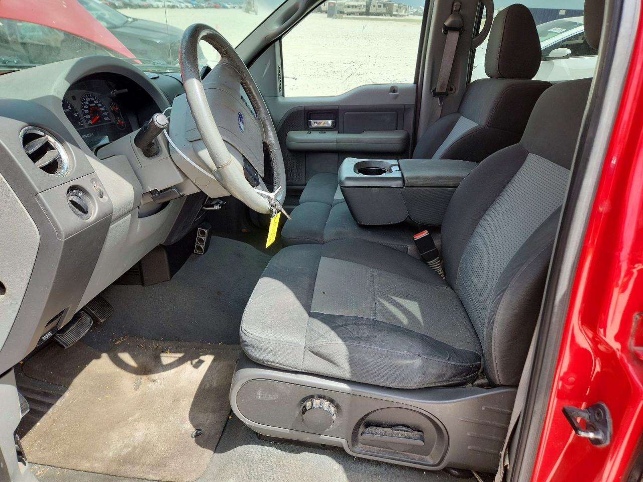 2008 Ford F150 Supercrew Red vin: 1FTRW12W18FB28625