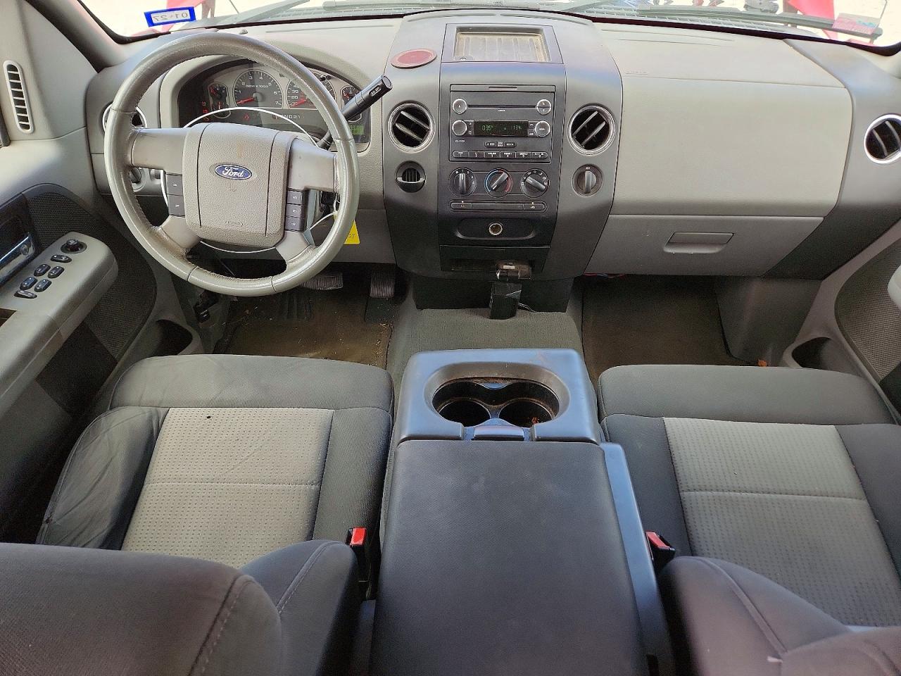 2008 Ford F150 Supercrew Red vin: 1FTRW12W18FB28625