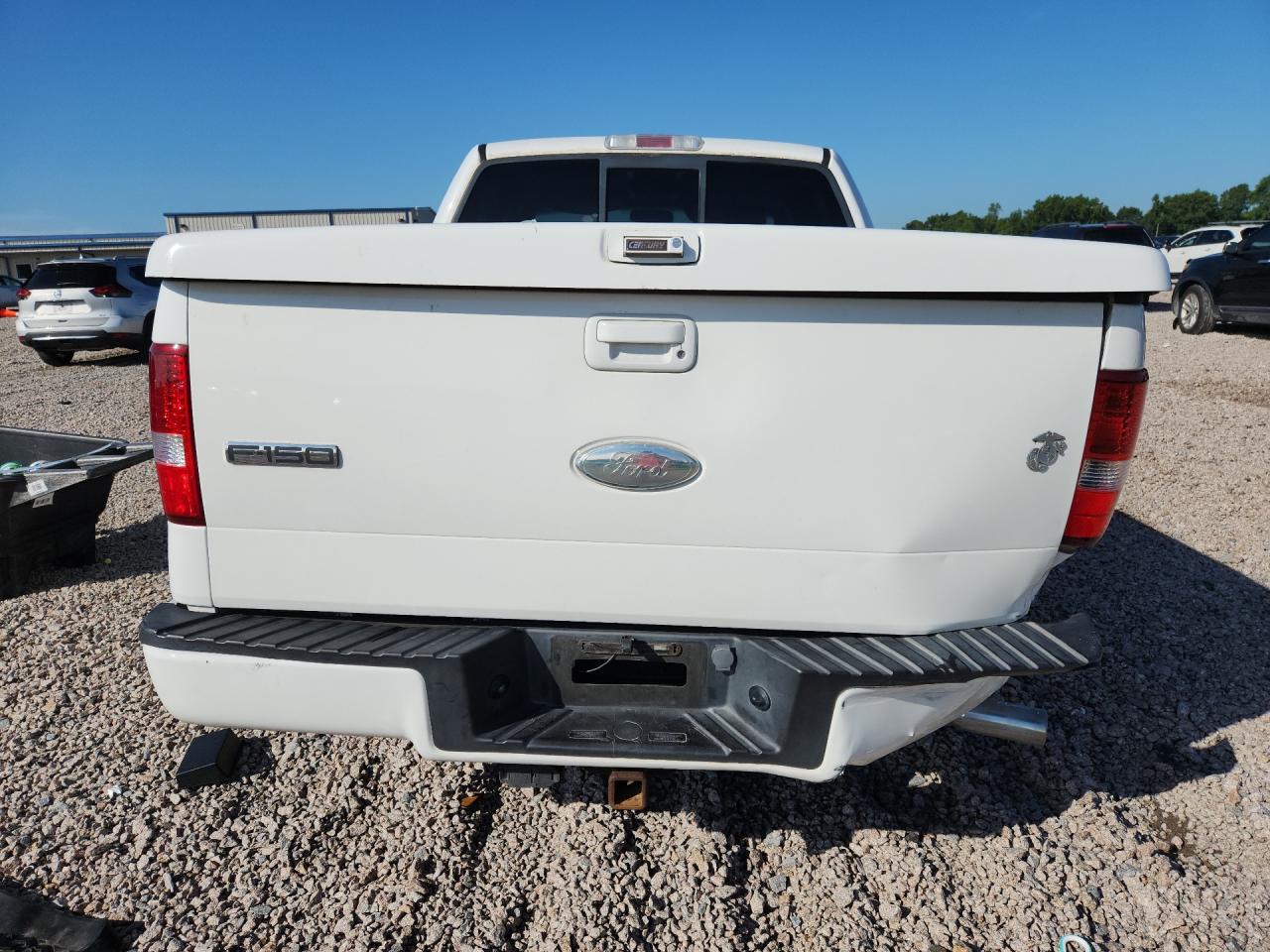 2008 Ford F150 Supercrew White vin: 1FTRW12W18KD17749