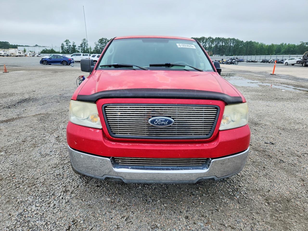 2004 Ford F150 Supercrew Red vin: 1FTRW12W24FA13641