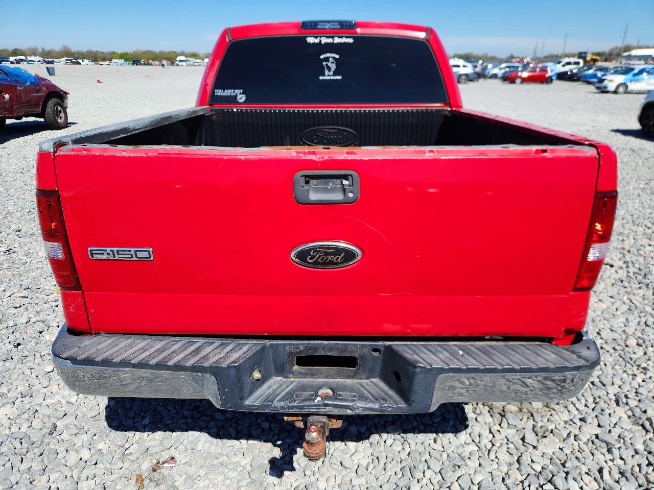 2004 Ford F150 Supercrew Red vin: 1FTRW12W24KC71102