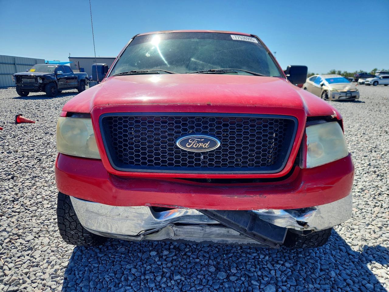 2004 Ford F150 Supercrew Red vin: 1FTRW12W24KC71102