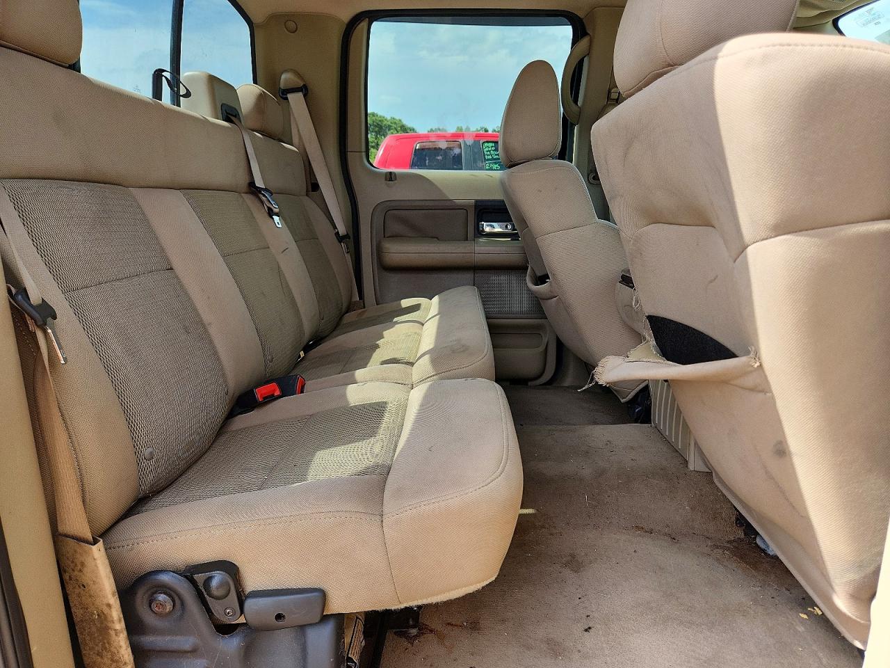 2004 Ford F150 Supercrew Tan vin: 1FTRW12W24KC84626