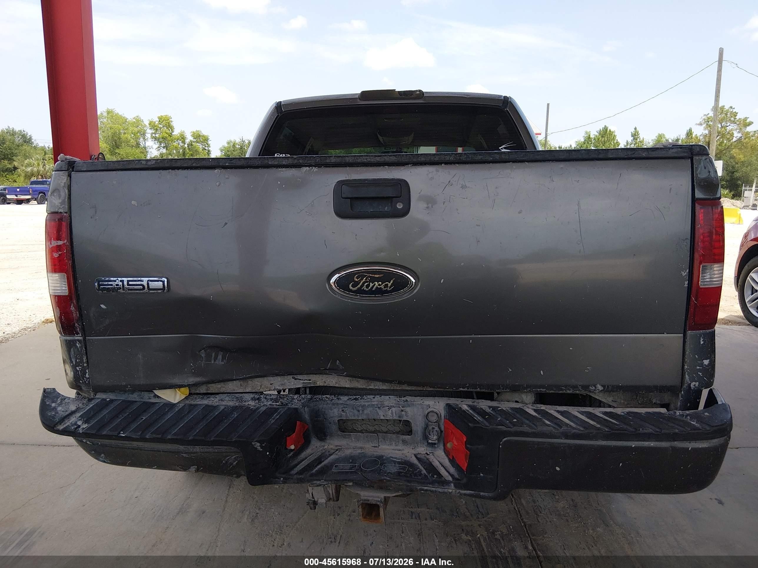 2005 Ford F-150 Xlt Серый vin: 1FTRW12W25FA69046