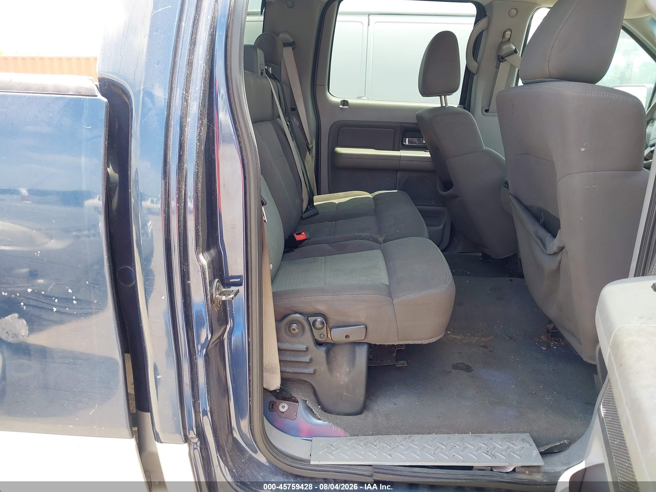 2006 Ford F-150 Xlt Blue vin: 1FTRW12W26FA96782