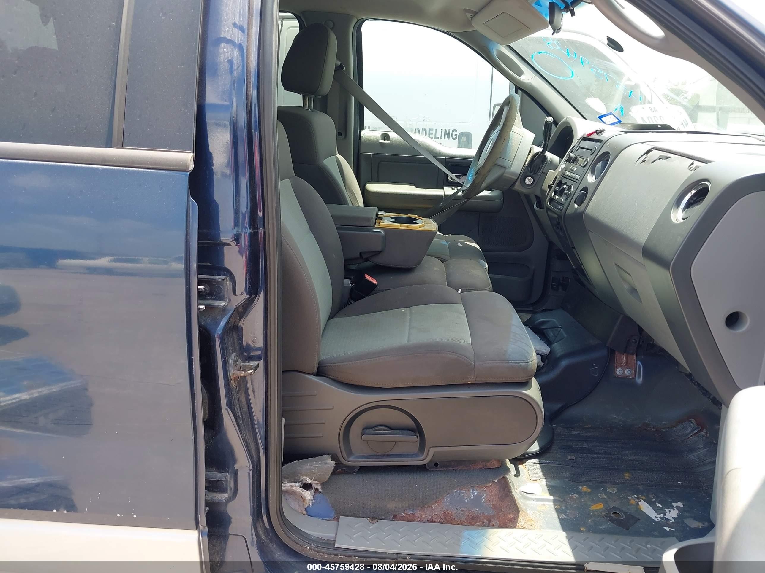 2006 Ford F-150 Xlt Blue vin: 1FTRW12W26FA96782