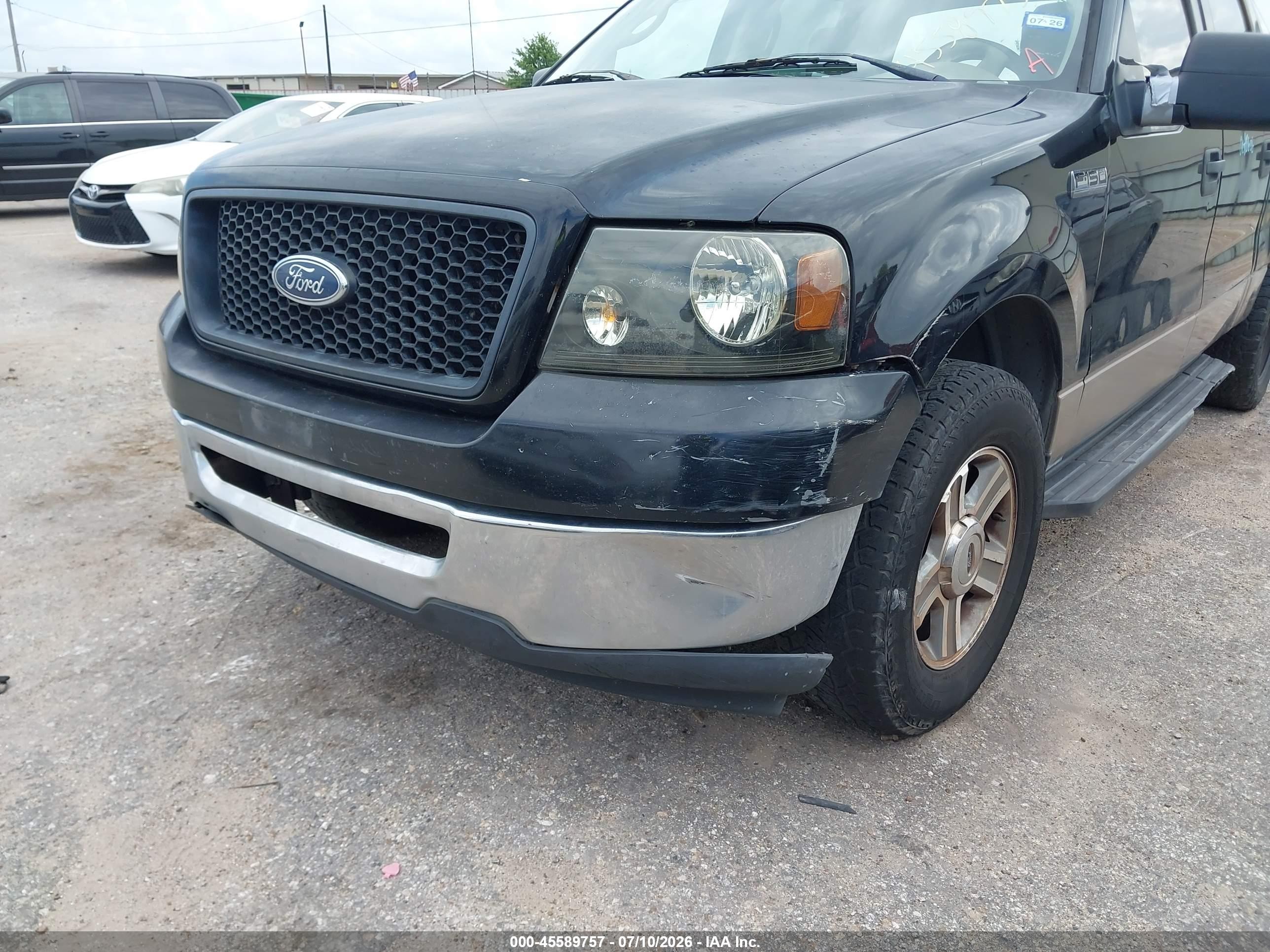 2006 Ford F-150 Xlt Черный vin: 1FTRW12W26KC38474