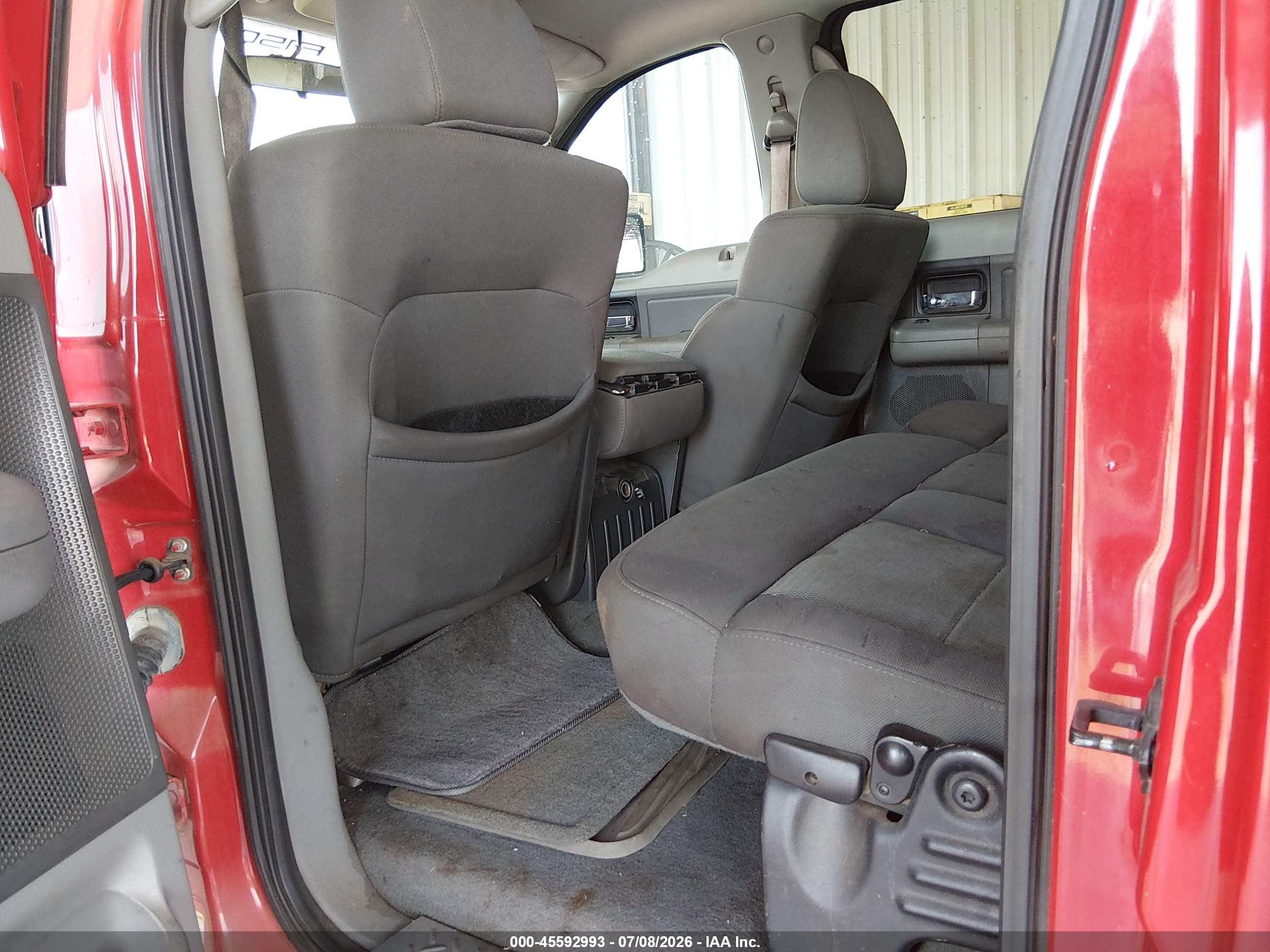 2006 Ford F-150 Xlt Red vin: 1FTRW12W26KC55484