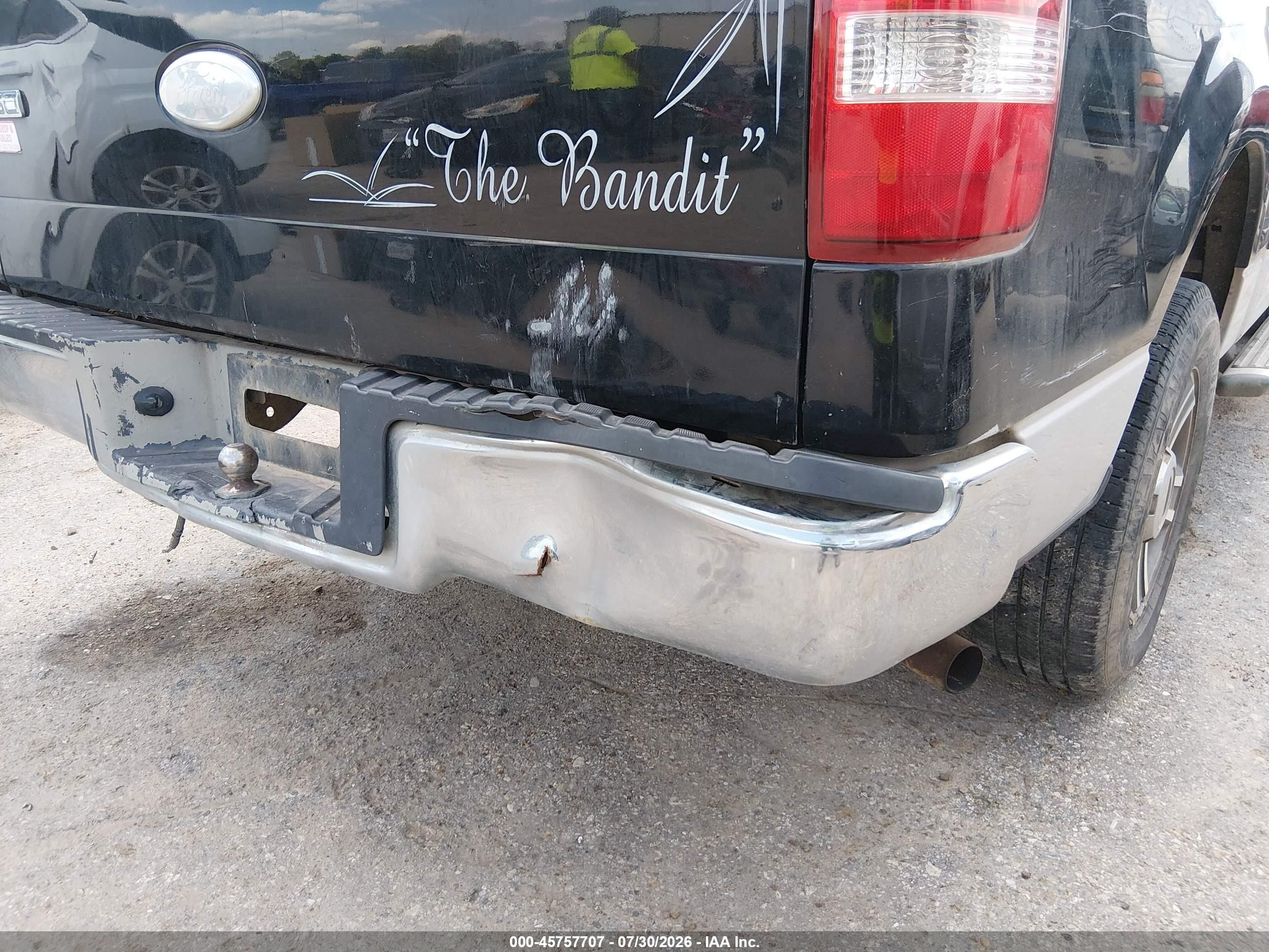 2006 Ford F-150 Xlt Black vin: 1FTRW12W26KD74572
