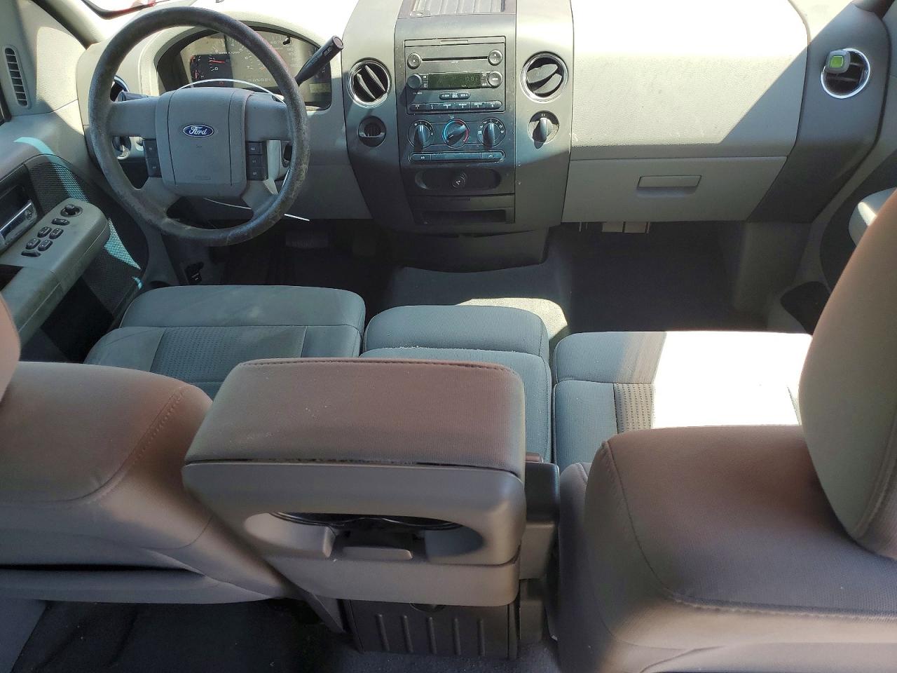 2007 Ford F150 Supercrew Красный vin: 1FTRW12W27FB66718