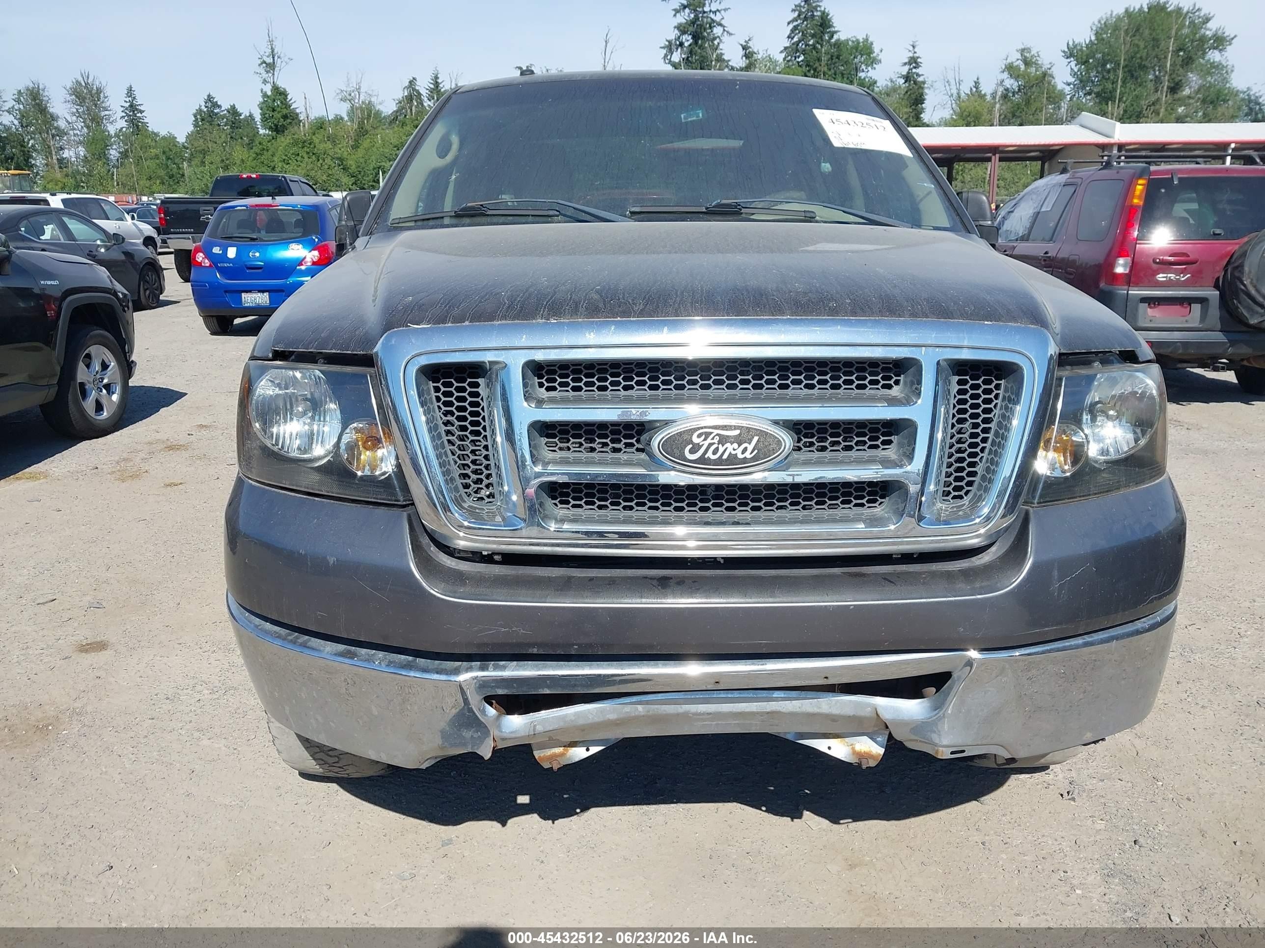 2007 Ford F-150 Xlt Коричневый vin: 1FTRW12W27KC41683