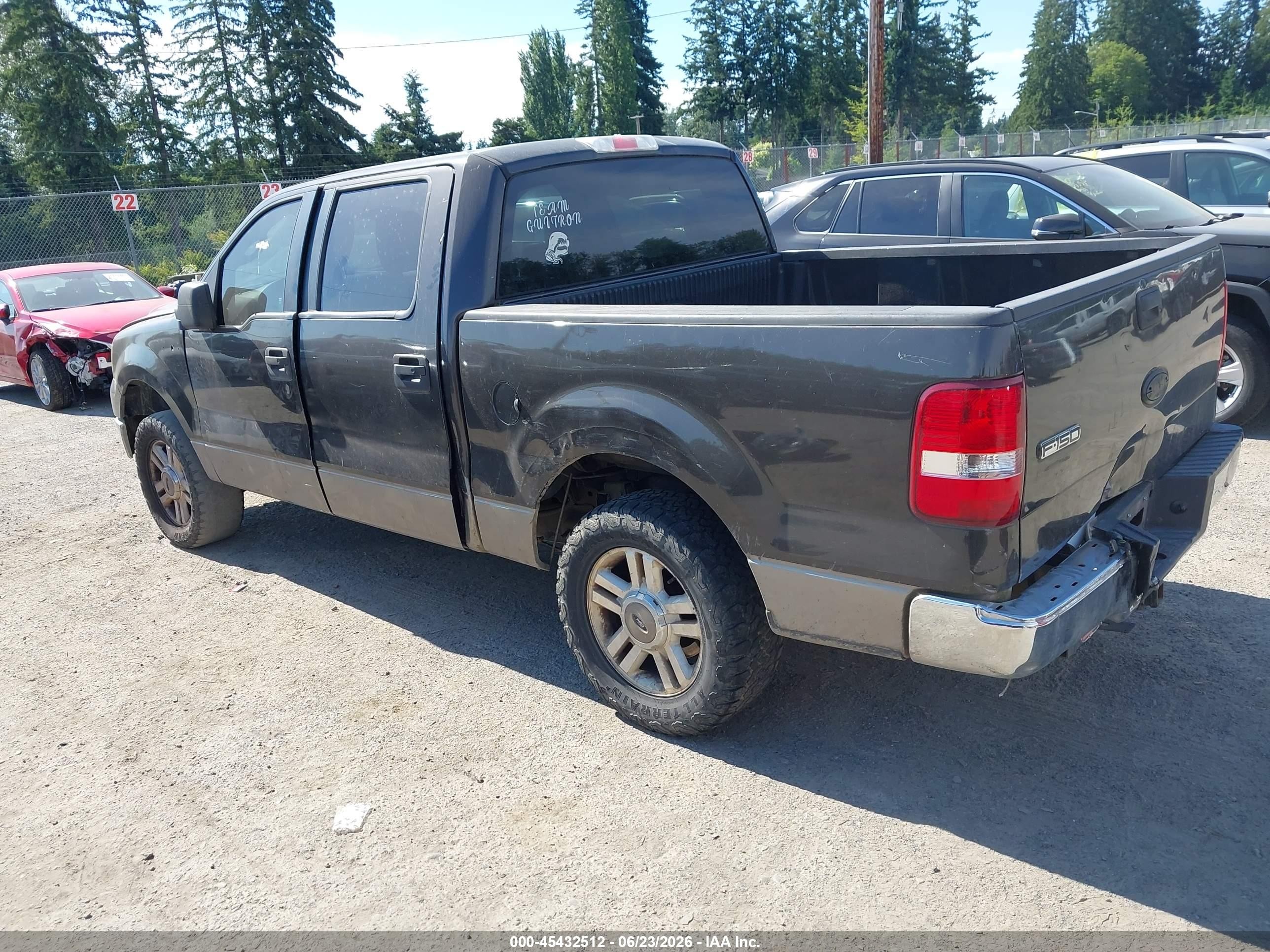 2007 Ford F-150 Xlt Коричневый vin: 1FTRW12W27KC41683