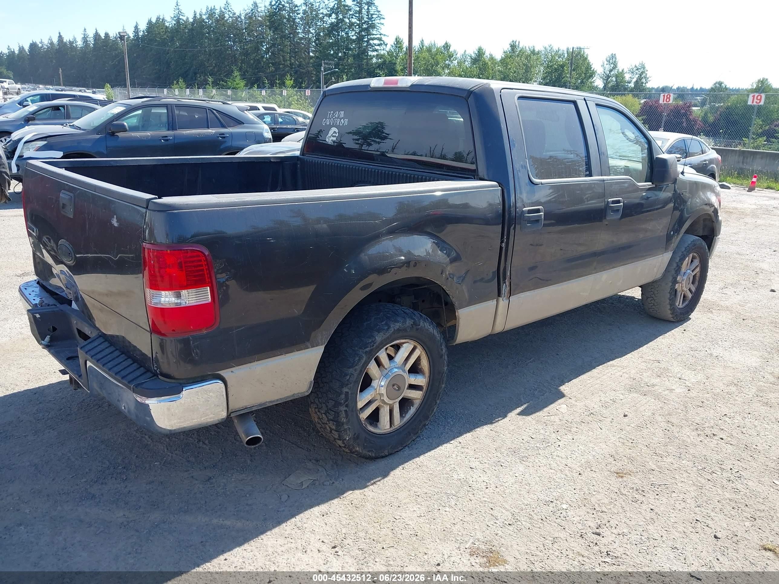 2007 Ford F-150 Xlt Коричневый vin: 1FTRW12W27KC41683
